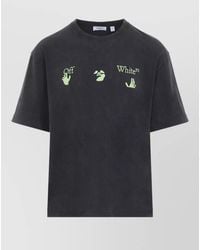 Off-White c/o Virgil Abloh - Bacco Arrow Skate Graphic Short Sleeve T-Shirt - Lyst