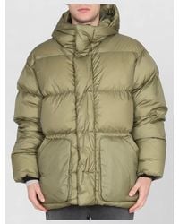 Ienki Ienki - Hooded Down Jacket Michlin Quilted Design - Lyst
