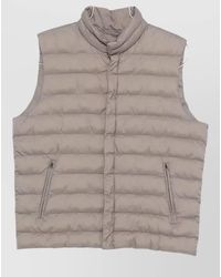 Herno - Down Sleeveless High Neck Gilet - Lyst