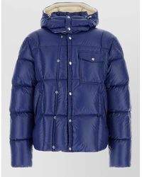 Moncler - Blue Nylon Serfanto Down Jacket - Lyst