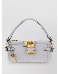 Chloé - Leather Paddington Shoulder Bag Padlock Detail - Lyst