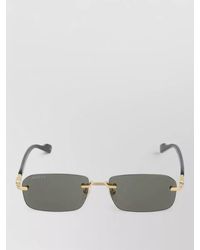 Gucci - Sunglasses Gg1221S 001 Rimless Rectangular Frame - Lyst