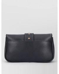 Pinko - Chain Strap Clutch Bag Faux Leather - Lyst
