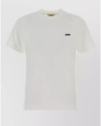 Autry - Cotton Crew Neck Short Sleeve T Shirt - Lyst