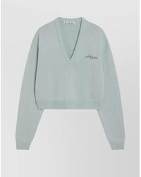 Acne Studios - Wool V-Neck Sweater - Lyst