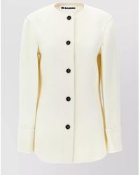Jil Sander - Wool Fitted Jacket - Lyst