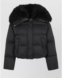 Yves Salomon - Down Short Puffer Jacket - Lyst