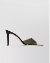 Gianvito Rossi - Pointed Plexiglass Sandals - Lyst