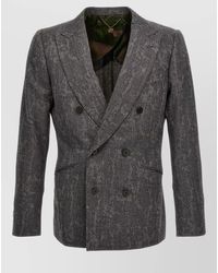 Maurizio Miri - Wool Double-Breasted Blazer - Lyst