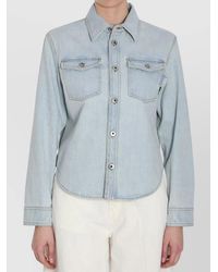 Bottega Veneta - Denim Shirt - Lyst