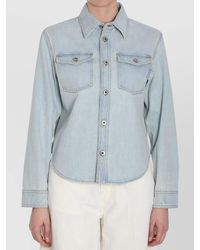 Bottega Veneta - Denim Shirt - Lyst
