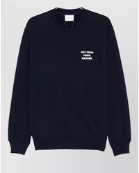 Drole de Monsieur - Crew Neck Knit Sweater Long Sleeves - Lyst