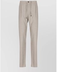 Incotex - Virgin Wool Straight-Leg Trousers - Lyst