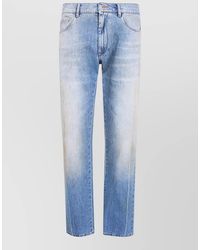 MM6 by Maison Margiela - Straight Leg Denim Trousers Five Pocket Design - Lyst