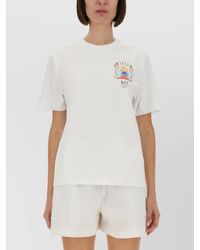 CASABLANCA - Organic Cotton Regular-Fit T-Shirt - Lyst
