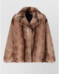 Pinko - Faux Fur Coat - Lyst