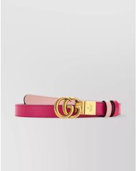 Gucci - Marmont Reversible Gg Leather Belt - Lyst