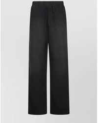 Golden Goose - Cotton Wide-Leg Sweatpants - Lyst