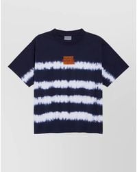 Balenciaga - Medium Fit Taped Dyed Dry Jersey T Shirt - Lyst