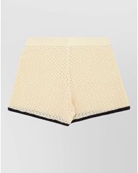 THE GARMENT - Beach Hot Pants Contrast Trim Textured - Lyst