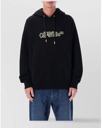 Off-White c/o Virgil Abloh - Cloudy Arrow Cotton Skate Hoodie - Lyst