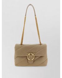 Pinko - Love Bag Puff Maxi Leather Quilted Shoulder Bag - Lyst