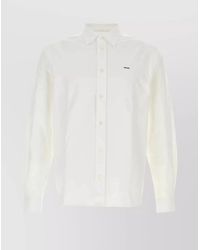 Prada - Cotton Oxford Shirt - Lyst