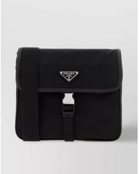 Prada - Recycled Polyamide Crossbody Bag - Lyst