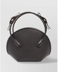 Maison Margiela - Small Leather Handbag With Bow And Knot - Lyst