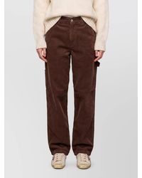 Haikure - Cotton Corduroy Mid-Rise Cargo Jeans - Lyst