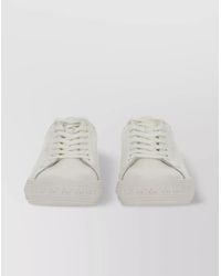 Michael Kors - Leather Low Top Sneakers - Lyst