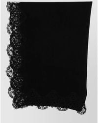 Ermanno Scervino - Cashmere Gloves Lace Detail Soft Texture - Lyst