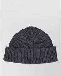 P.A.R.O.S.H. - Hat Ribbed Texture Folded Cuff - Lyst