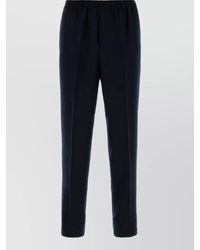 Cellar Door - Stretch Wool Straight-Leg Trousers - Lyst