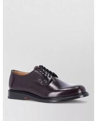 Church's - Derby Lace Up Leather Sole Shoes - Lyst
