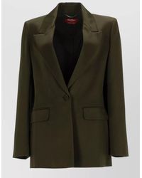 Max Mara - Single-Breasted Suit Jacket - Lyst