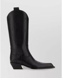 Off-White c/o Virgil Abloh - Leather Texan Boots - Lyst