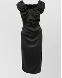 Vivienne Westwood - Ginnie Amber Satin Dress - Lyst