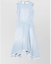 Acne Studios - Denim Asymmetric Dress - Lyst