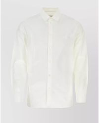 Jil Sander - Cotton Poplin Shirt - Lyst