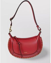 Isabel Marant - Moon Gz Shoulder Bag With Adjustable Strap And Studded Detailing - Lyst