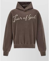 Fear Of God - 26 Raglan Hoodie Relaxed Fit Ribbed Cuffs - Lyst