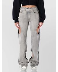 Off-White c/o Virgil Abloh - Cotton Straight-Leg Jeans - Lyst
