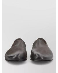 Premiata - Leather Loafers Flat Sole Round Toe - Lyst
