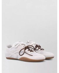 Miu Miu - Mesh Lace-Up Sneakers - Lyst