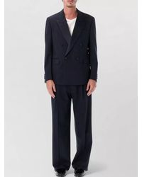 Lardini - Double Breasted Smoking Jacket Tailored Fit - Lyst