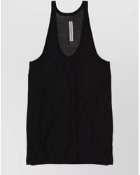 Rick Owens - Cotton Open Pony Tank Top - Lyst