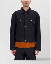 YMC - Recycled Cotton Regular-Fit Shirt Jacket - Lyst