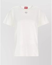 DIESEL - Regular-Fit Cotton Logo-Print T-Shirt - Lyst