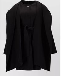 P.A.R.O.S.H. - Belted Hooded Cape - Lyst
